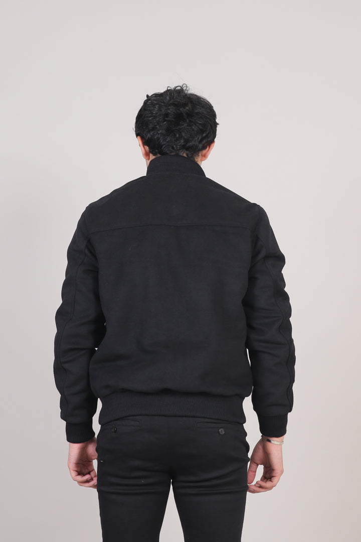 Heavy Weight Wool Bomber Jacket