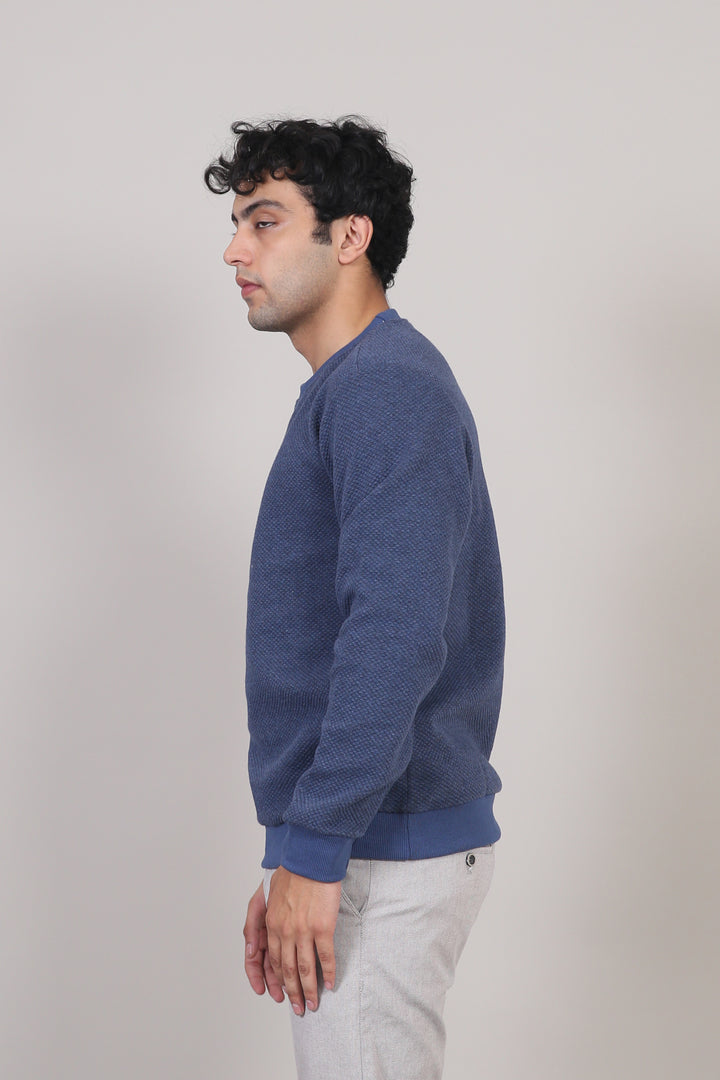 Textured Jacquard Sweatshirt