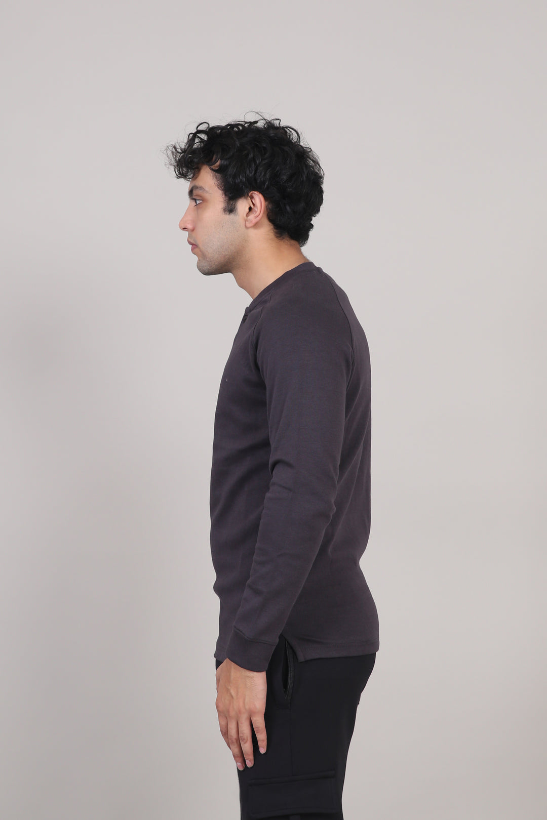 Ribbed Henley