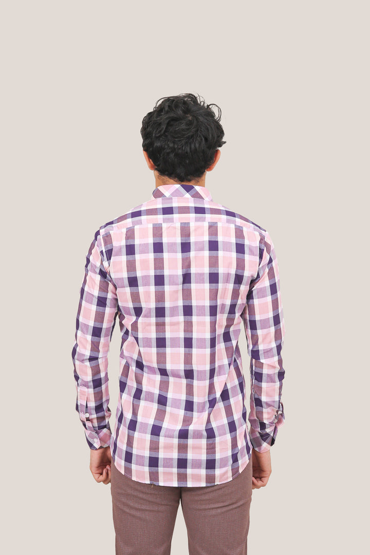 Semi Formal Checkered Shirt