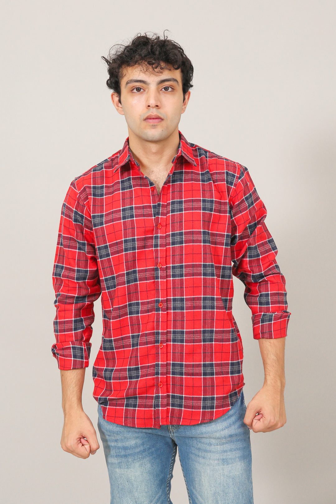 Checkered Flannel Shirt