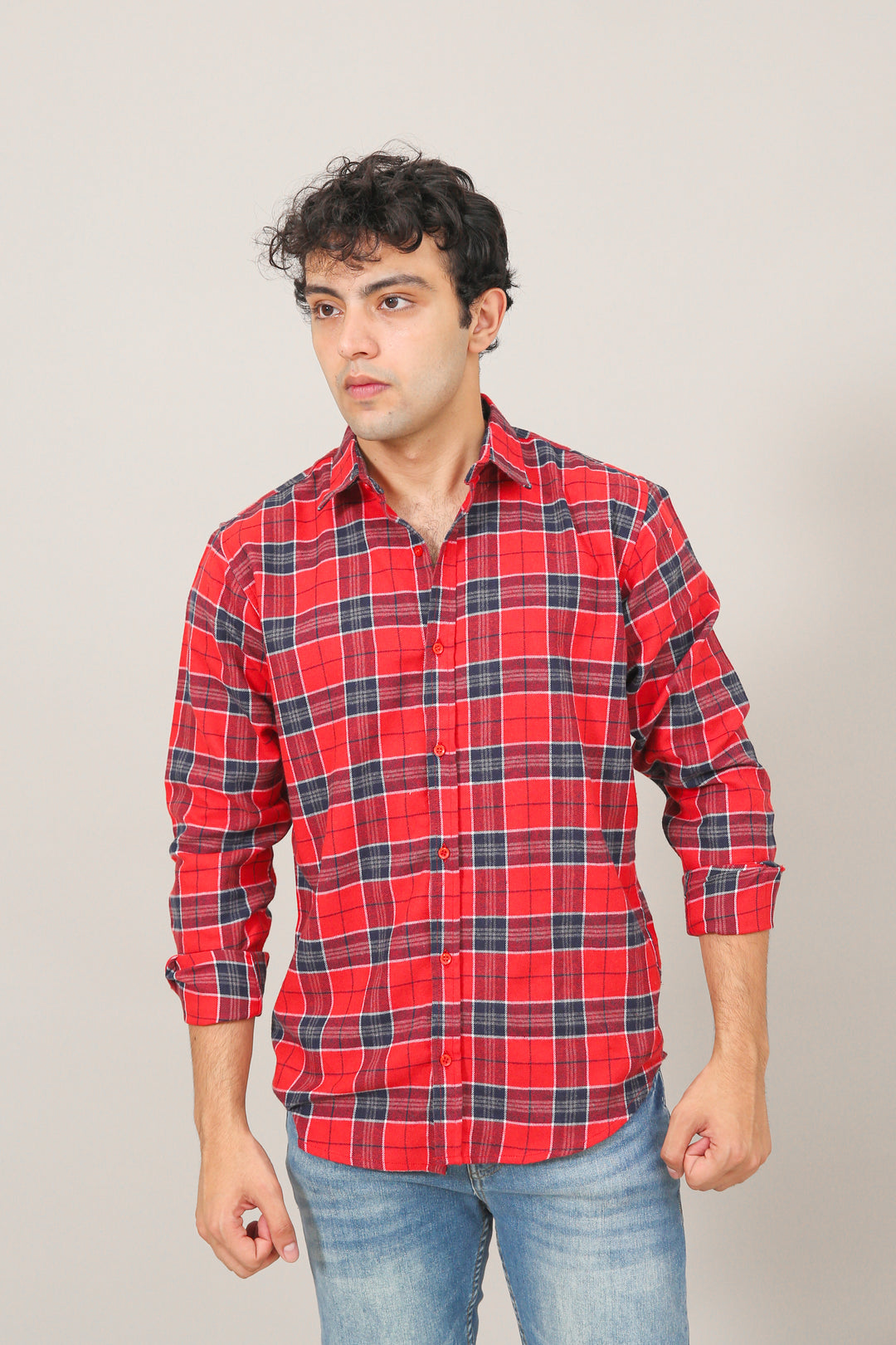 Checkered Flannel Shirt