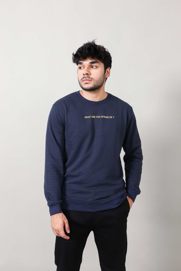 SOFT KNIT FABRIC SWEATSHIRT