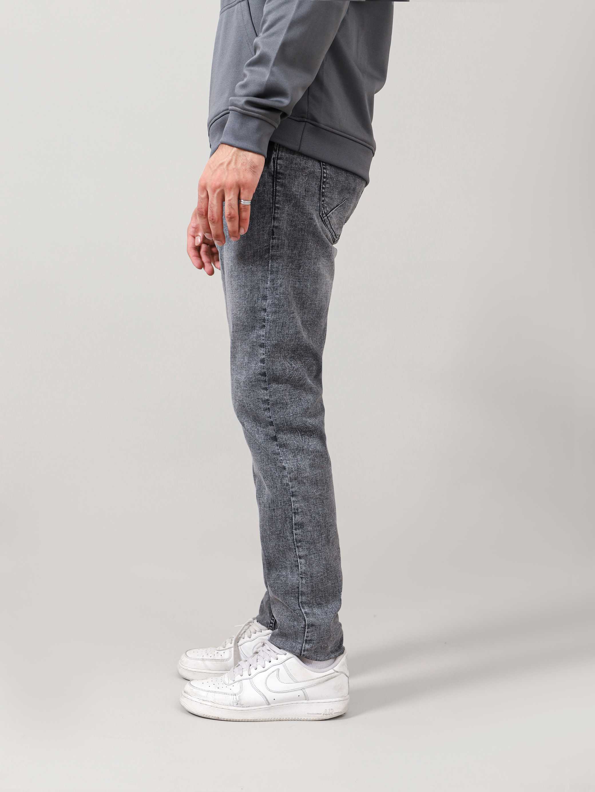 MEN'S SKINNY FIT Gray DENIM JEANS  002595-GRY