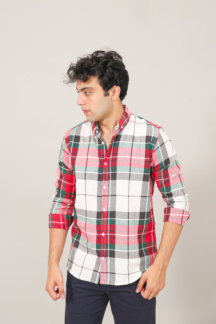 Checkered Flannel Shirt