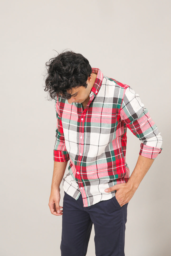 Checkered Flannel Shirt