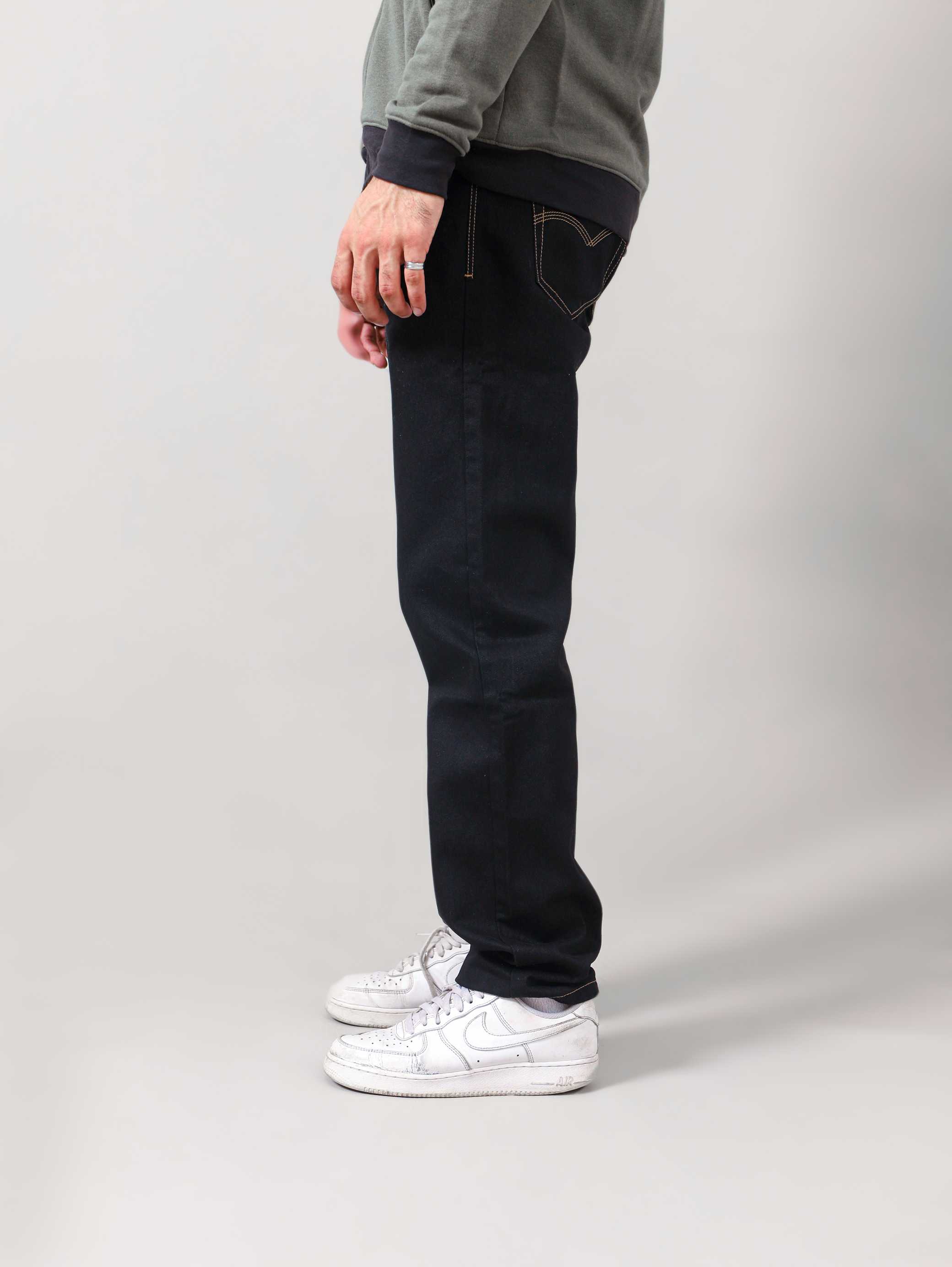 REGULAR FIT JEANS DENIM 002668-BLK