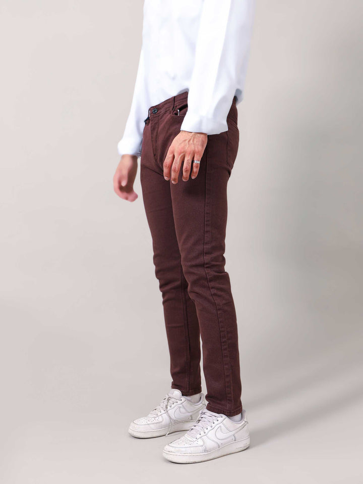 Skinny Fit Twill Jeans