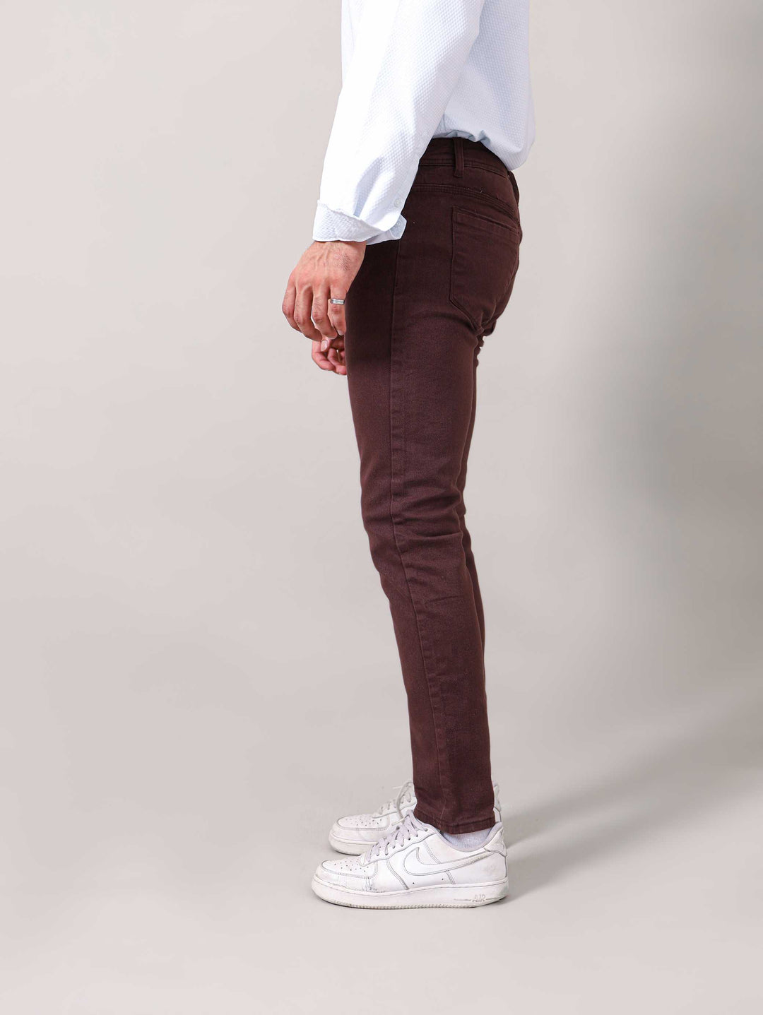 Skinny Fit Twill Jeans