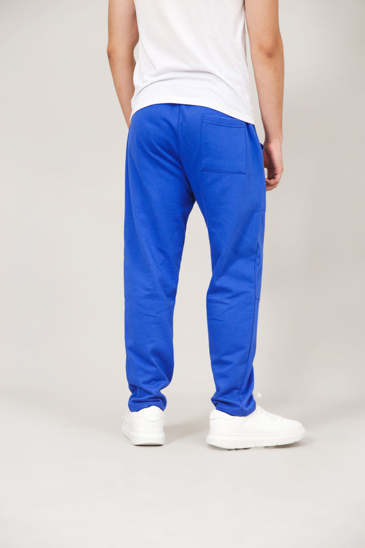 Straight Fit Panel Knit Trouser