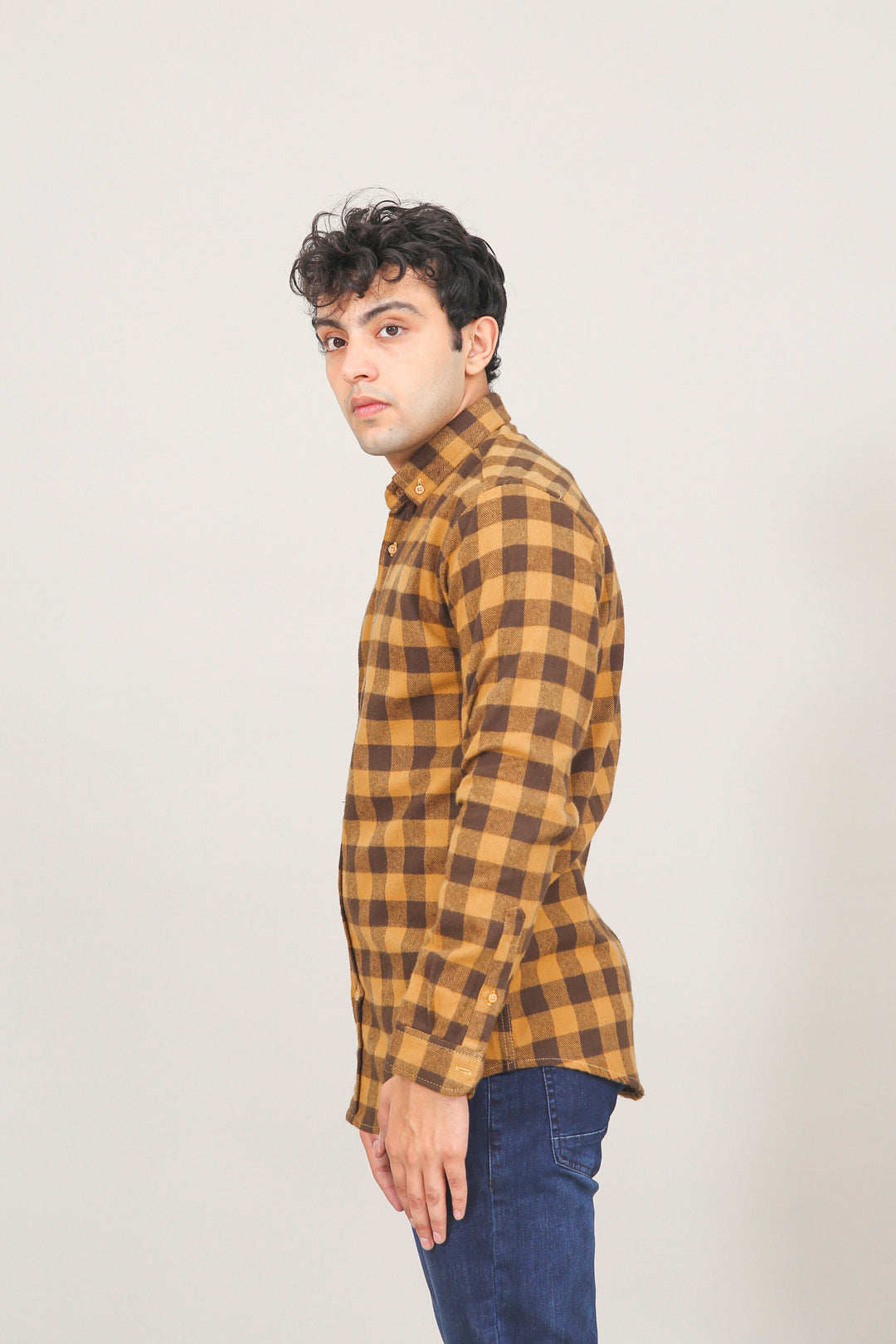 Checkered Heavy Flannel Shirt