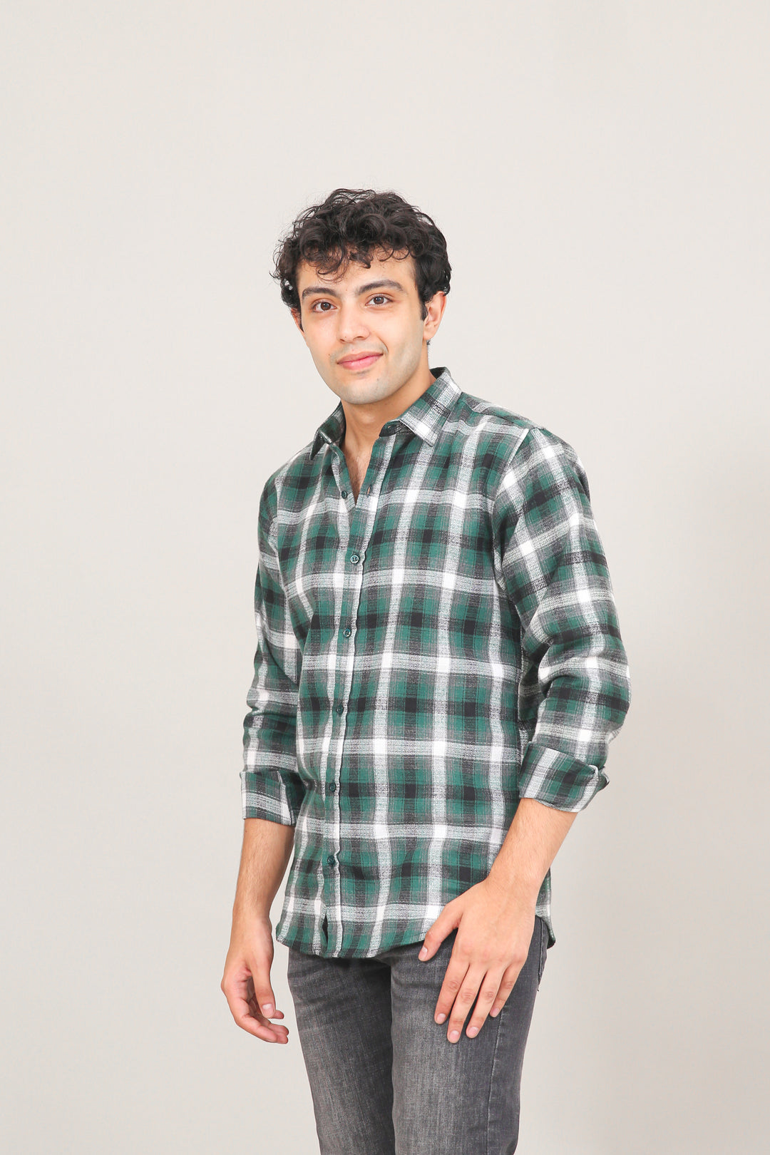 Checkered Flannel Shirt