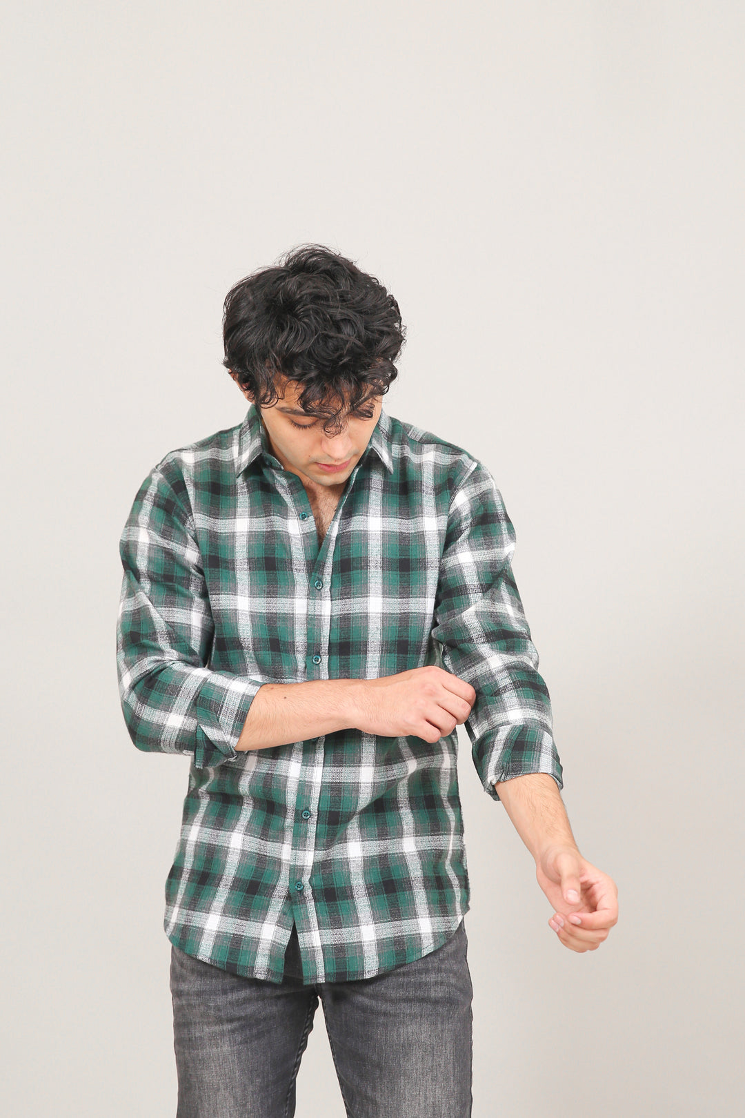 Checkered Flannel Shirt