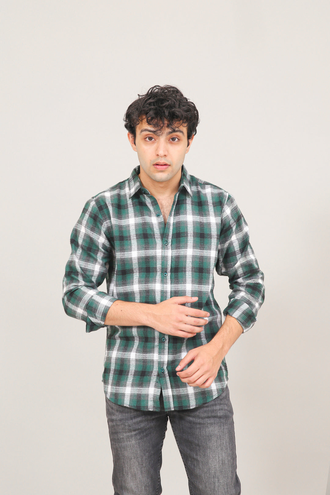 Checkered Flannel Shirt