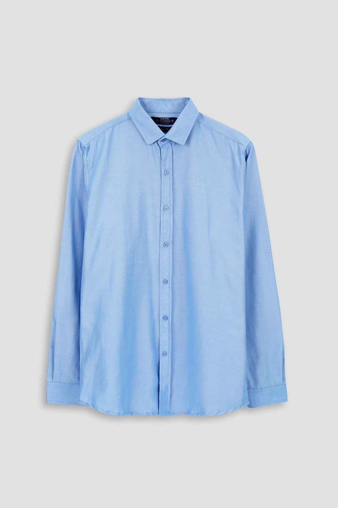 Daily Wear Linen Logo Embroidered Shirt