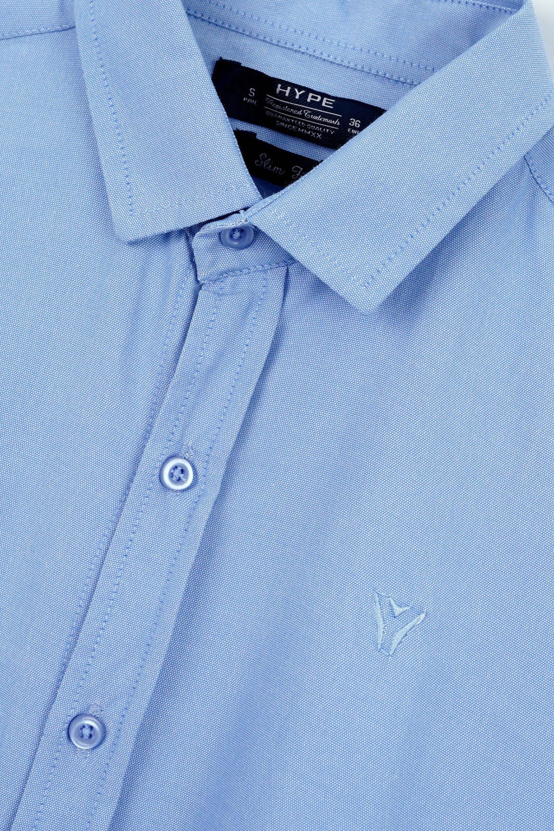 Daily Wear Linen Logo Embroidered Shirt