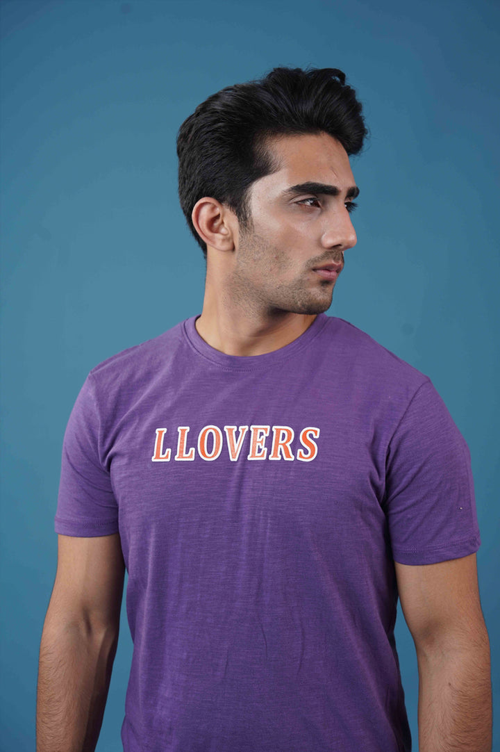 Slub Jersey Printed T-Shirt