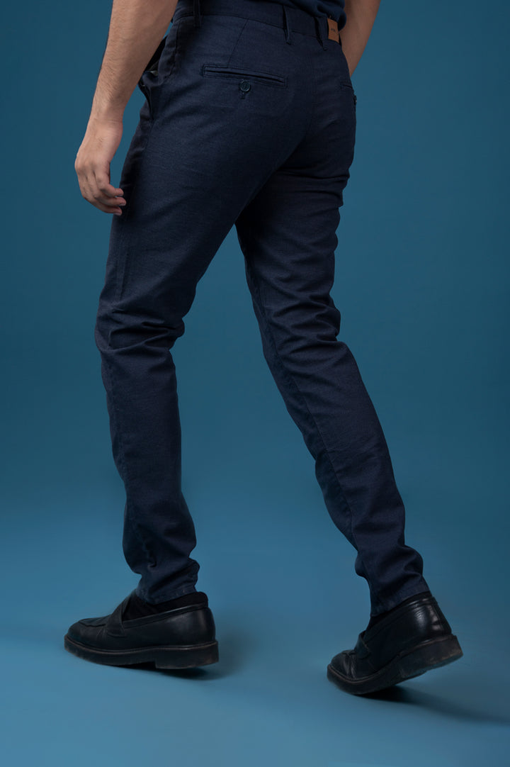 Light Navy Cotton PENT Texture