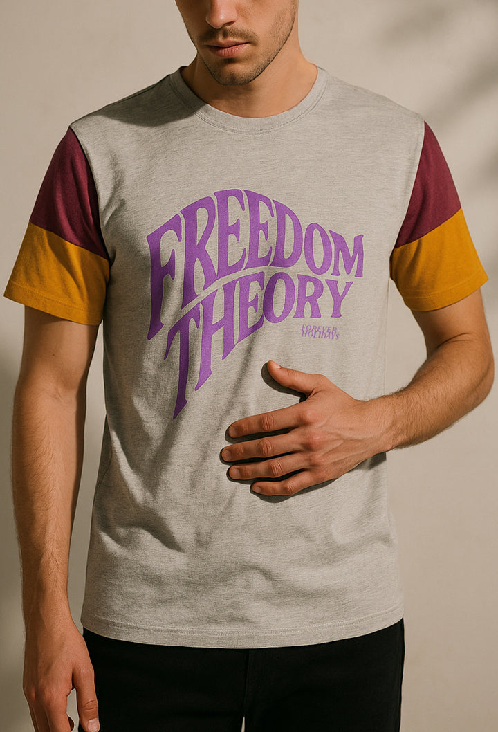 Graphic Cut Sew Cotton T-Shirt