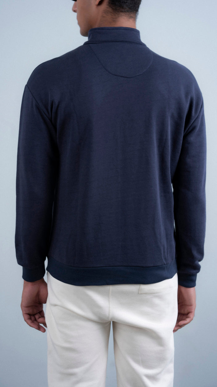Half Mock Neck Zipper