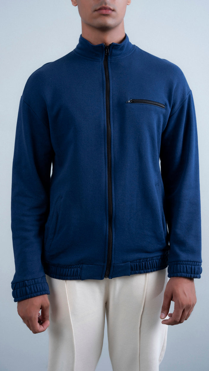 Mock Neck Full Zipper