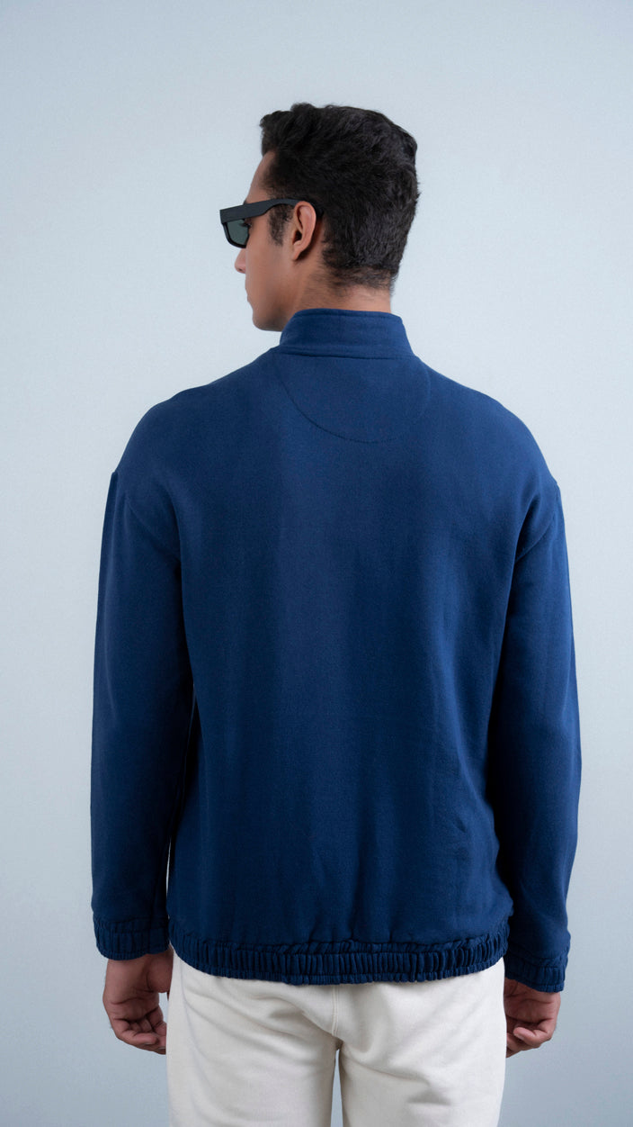 Mock Neck Full Zipper