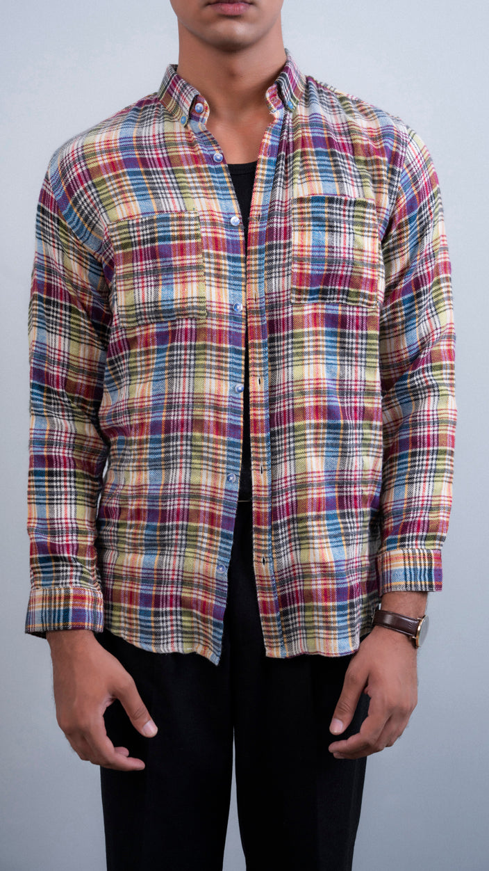 Checkered Flannel Shirt