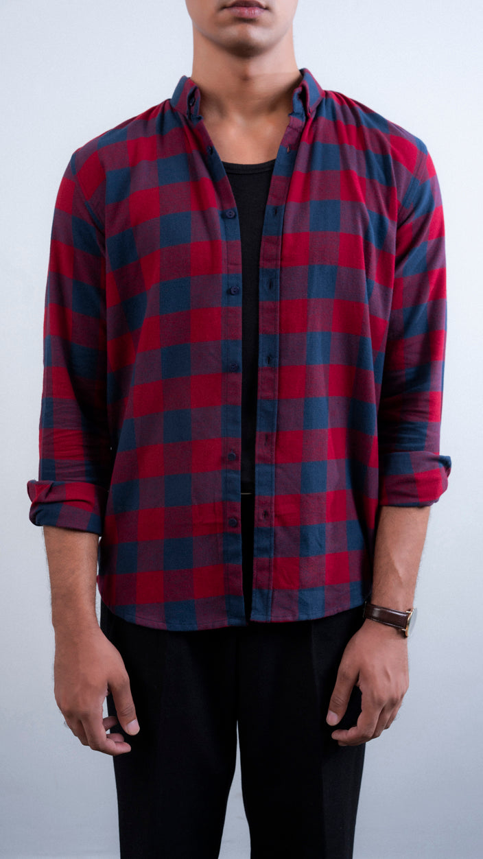 Button Down Flannel Shirt
