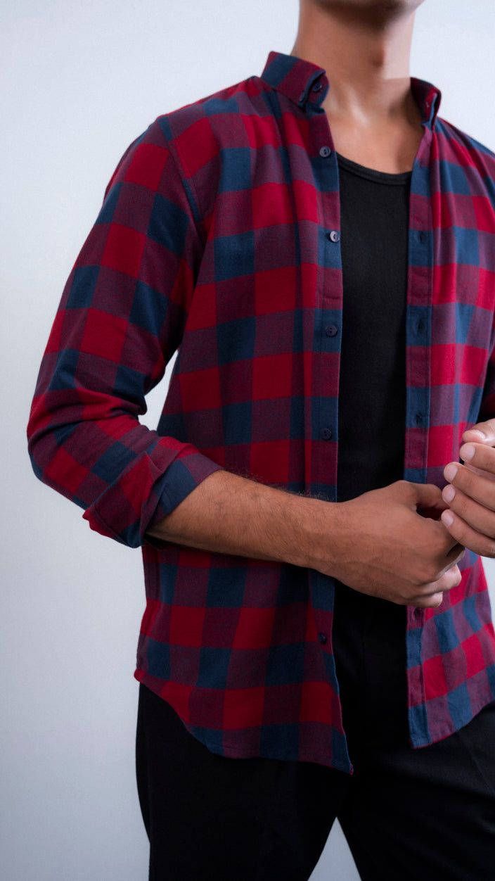 Button Down Flannel Shirt